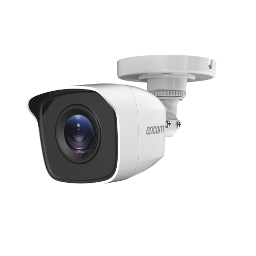 EPCOM PROFESSIONAL B50-TURBOG3-P Bala TURBOHD 5 Megapíxel, Lente 2.8mm (85° de Visión), Exterior IP66, IR EXIR 20 mts, TVI-AHD-CVI-CVBS, Policarbonato