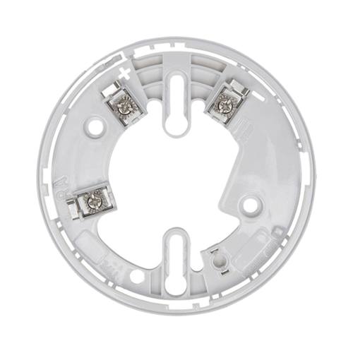 SYSTEM SENSOR B501-WHITE Base de 4 Pulgadas, Para detectores Notifier, Farenhyt, Silent Knight y Fire-Lite, Color Blanco