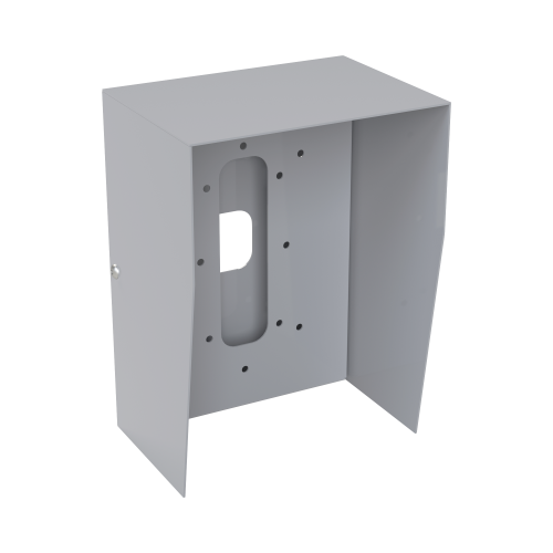 EPCOM INDUSTRIAL BASEINT Cubierta Industrial para montaje de Porteros IP Fanvil y Grandstream, pintura electrostática color gris.