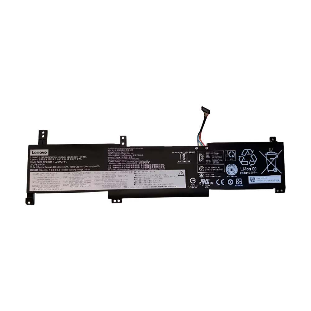 BATERIA ORIGINAL L20M3PF0, LENOVO IDEAPAD 3 14ITL6, 15ITL6, NEGRO