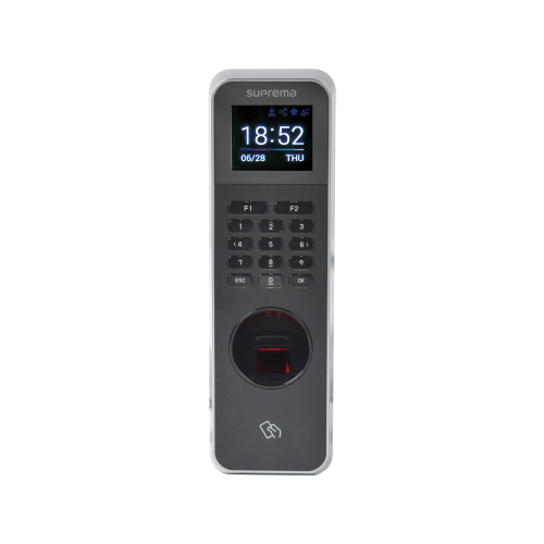 SUPREMA BLN2-OAB Lector de Huella IP67 Con Teclado y Lector de Tarjetas RFIDNFC y (125kHz EM, HID Prox &13.56Mhz MIFARE, MIFARE Plus, DESFire/EV1, FeliCa, iCLASS SE/SR),NFC y BLUETOOTH, Uso para Control de Acceso y Asistencia