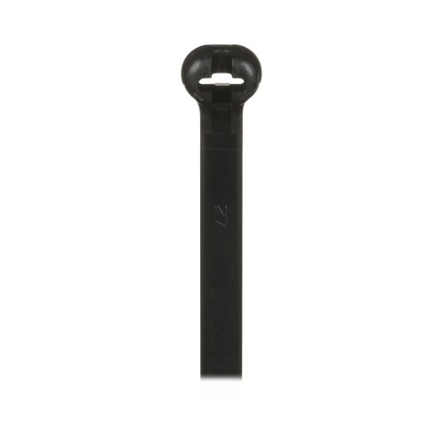PANDUIT BT4LH-TL0 Cincho Dome-Top Nylon 6.6, 378mm largo x 7mm ancho, Color Negro. Paquete de 250 piezas