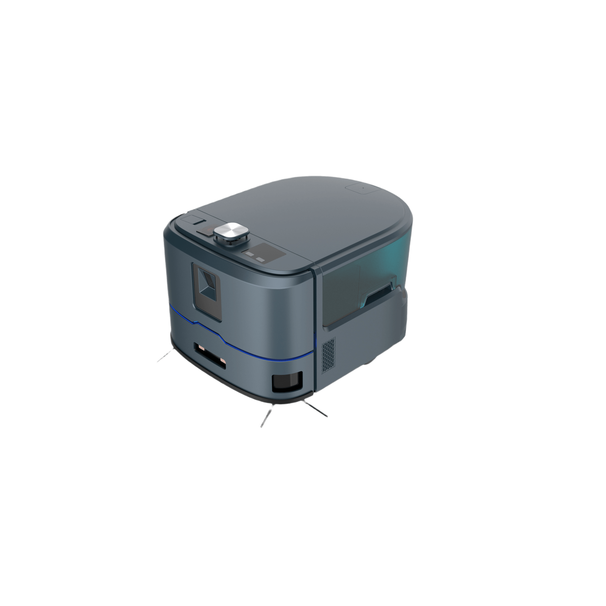 KEENON C20LS Robot de Limpieza Automático C20, Eficiencia 400?/h, Área de Limpieza 2000?/tarea, Ancho de Limpieza 450mm, Reservoirs de Agua 7L y 5L, Recogida de Polvo 660mL, Autonomía 3-5h, Ruido ≤70dB, Velocidad 0.8m/s, Bater&