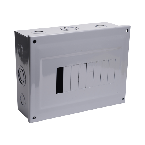 CHINT C2Q08S Centro de Carga para Sobreponer, 08 Polos, 100 A, 1 Fase 3 Hilos, 120/240 V AC, 60Hz