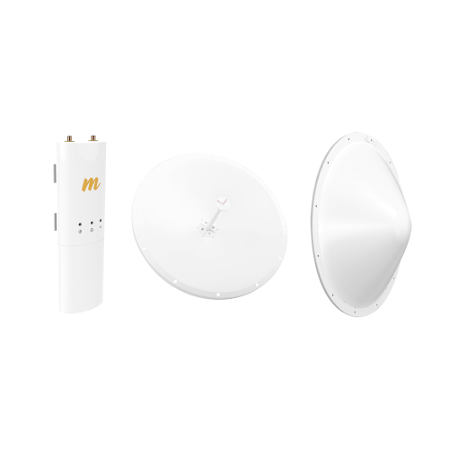 MIMOSA NETWORKS C5C-TXP-KIT Kit de radio C5C con Antena de 28dBi, Frecuencia (4.9-6.5 GHz), para hasta 20 km, Radomo, PoE y Jumpers Incluidos