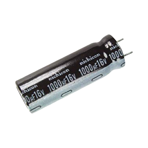 RAMSEY CAEL-38 Capacitor Electrolítico de 680 uFd (o 1000 uFd), 16 Vcc para C1 y C3 del MONITOR COM-3010.