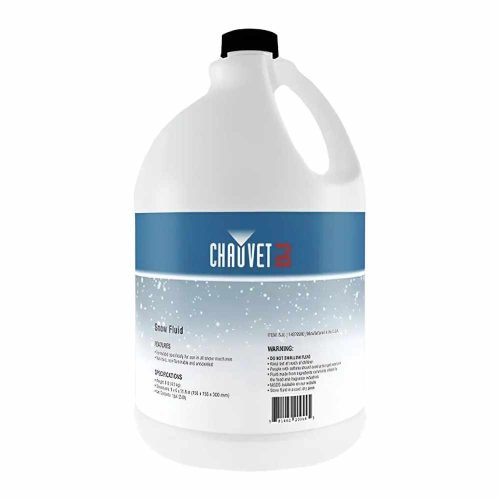 CAJA DE 4 GALONES LÍQUIDO MÁQUINA DE NIEVE CHAUVET DJ SJU