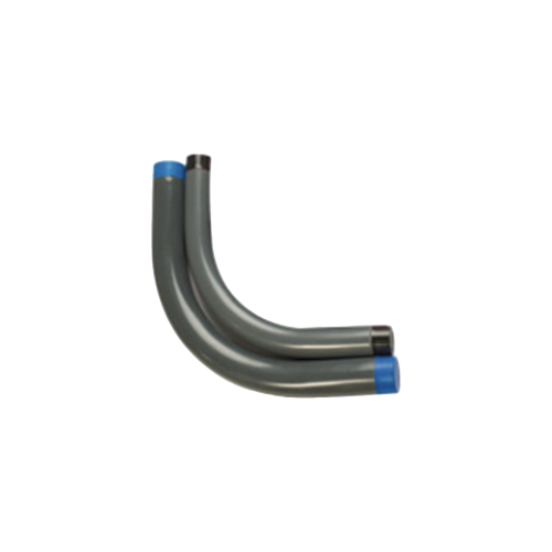 RAWELT CAL-50-PC Codo Conduit Rígido de Aluminio de 2″ (50.8 mm) con Recubrimiento de PVC.