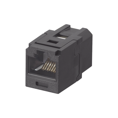 PANDUIT CC688BL Módulo Acoplador RJ45 a RJ45, Mini-Com, Categoría 6, Color Negro
