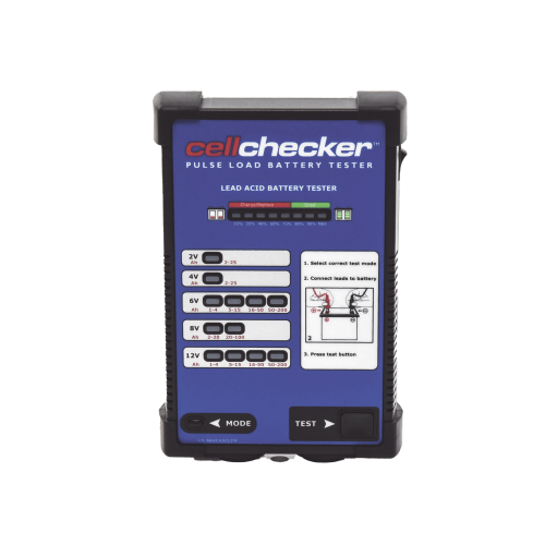 SDI CELL03-KT Probador De Baterías De Plomo-Acido Para Identificar Baterías Débiles o En Falla, Incluye Funda, Es Ideal Para Sus Mantenimientos De Sistemas De Seguridad