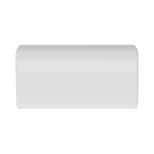 PANDUIT CF5WH-E Unión recta, para uso con canaleta LD5, material ABS, Color Blanco