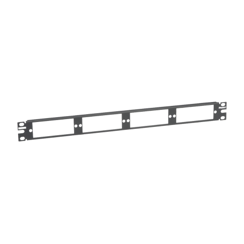 PANDUIT CFAPPBL1 PATCH PANEL DE FIBRA ÓPTICA, PARA 4 PLACAS ACOPLADORAS FAP O FMP, COLOR NEGRO, 1UR
