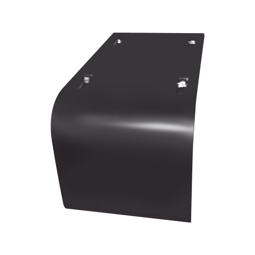 CHAROFIL CH-BAL100EP Bajada para cable de 100 mm de ancho, con baño de pintura epóxica en color NEGRO