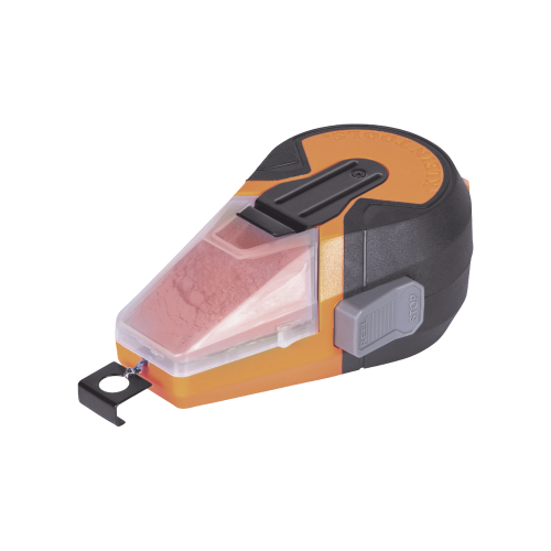 KLEIN TOOLS CHLK50R Línea de Tiza Autorretráctil con Tiza Roja para Trazado en el Trabajo