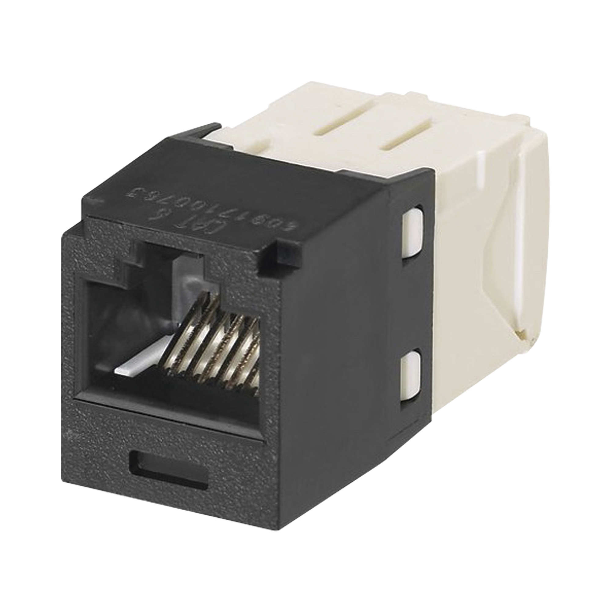 PANDUIT JACK CATEGORÍA 6, RJ-45, NEGRO, ESTILO TG, MINI-COM, DE 8 POSICIONES Y 8 CABLES, CJ688TGBL