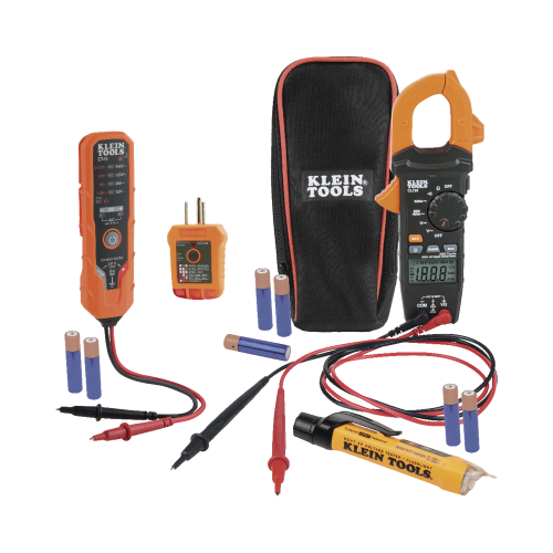 KLEIN TOOLS CL120VP Kit de Prueba Eléctrica CL120+NCVT-3P+ET40+RT210