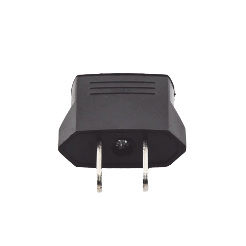 EPCOM POWERLINE CLAVIJAEURO Adaptador de enchufe europea a americano, Calidad PREMIUM @ 6 A ; 110 – 250 Vca