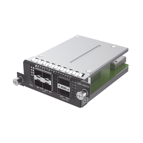 RUIJIE CM85-4XS2CQ RG-CS85 series switch expansion cards,4 x 10G BASE-X SFP+Ports, 2 x 100G BASE-X QSFP28 ports