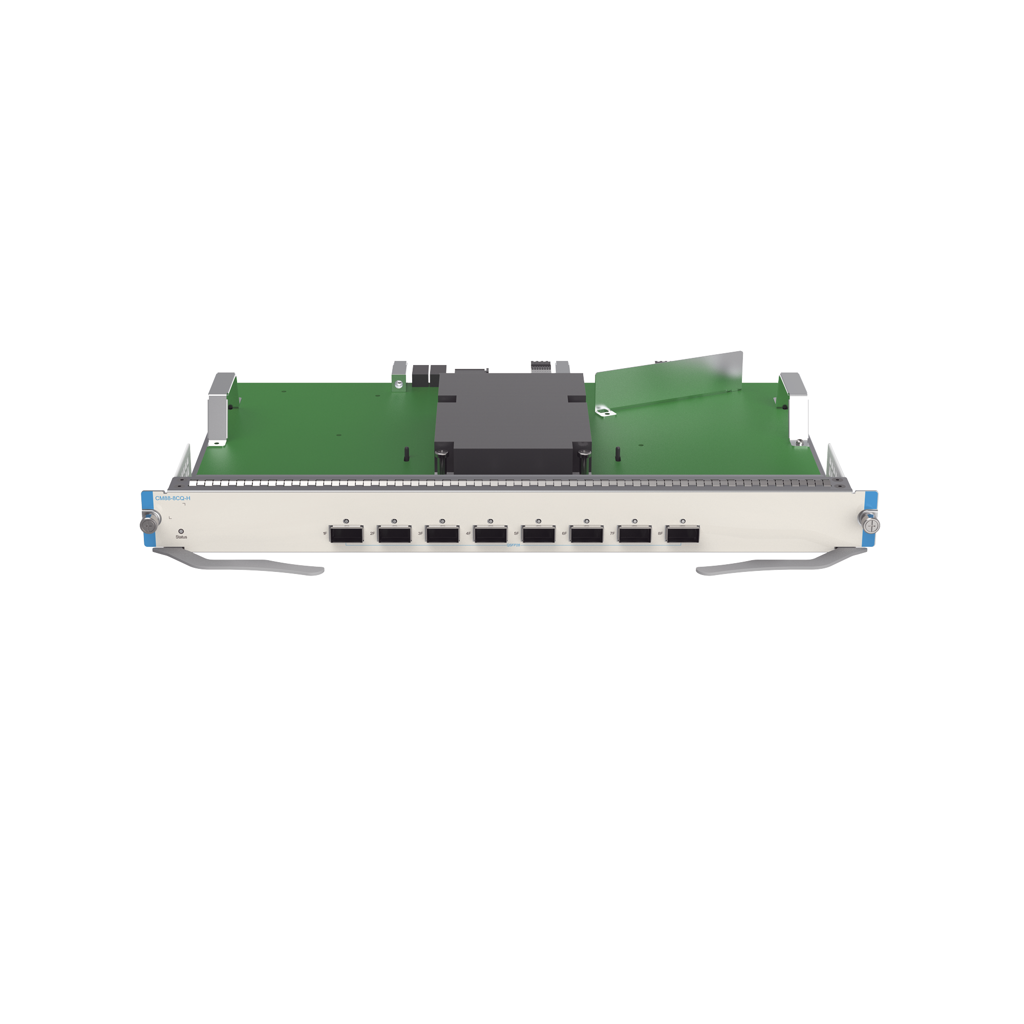 RUIJIE CM88-8CQ-H TARJETA DE 8 PUERTOS 40G/100G ETHERNET FIBER PORTS (QSFP28) PARA CHASIS RG-CS88-08