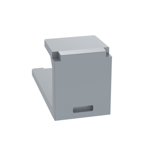 PANDUIT CMBIG-X Módulo de tapa ciega (Inserto Ciego), Mini-Com, Color Gris, 1 Pieza