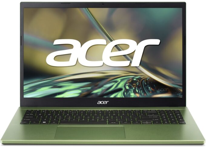 Laptop ACER Aspire 3 – 15.6 FHD, Intel Core I5-1235U, 8 GB DDR4, 512 GB SSD, Win 11 Home SL, Color Verde, 1 Año De Garantia Y Seguro Gratis.
