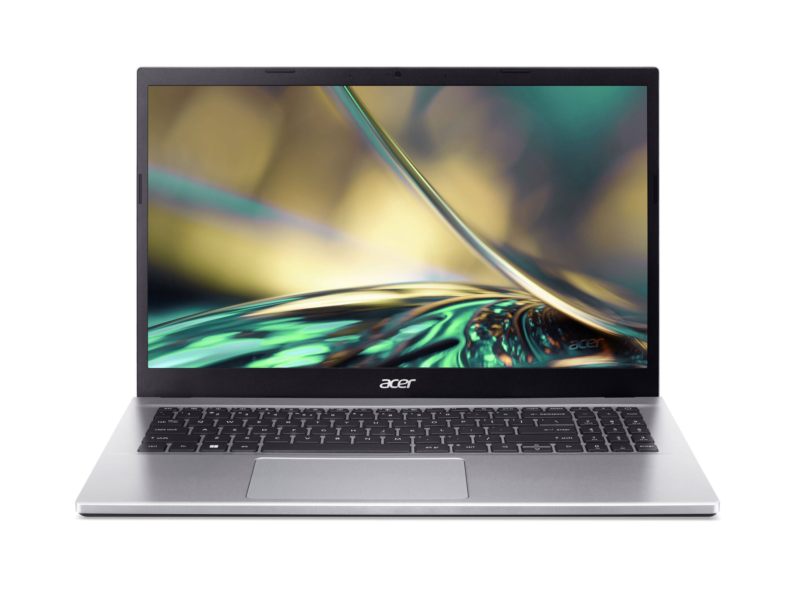 LAPTOP ACER ASPIRE 3 CORE I3-1215U; PANTALLA 15.6 FHD; 8 GB RAM; 512 GB PCIe NVMe SSD; WINDOWS 11 HOME; 1 Año De Garantía + 1 Año Contra Robo; PLATA –