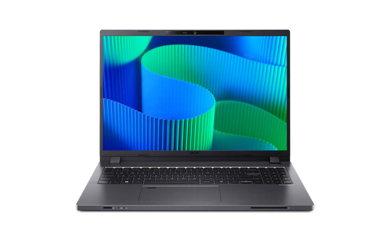 LAPTOP ACER TRAVELMATE P2 16 CORE I7-1355U; PANTALLA 16 1920 X 1200; 8 GB DDR5; 512 GB SSD; WINDOWS 11 PRO; 1 AÑO DE GARANTÍA + 1 AÑO CONTRA ROBO –