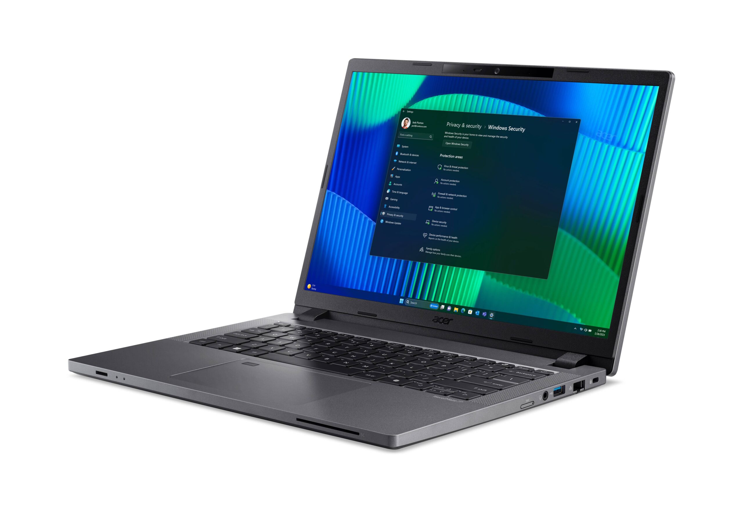 LAPTOP ACER TRAVELMATE P2 14 CORE I7-1355U; PANTALLA 14 1920 X 1200; 16 GB DDR5; 512 GB SSD; WINDOWS 11 PRO; 1 AÑO DE GARANTÍA + 1 AÑO CONTRA ROBO –