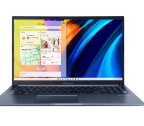 Computadora Portátil ASUS VivoBook 15 – F1502ZA-I58G512H, 90NB0VX1-M022R0, W11Home, Quiet Blue, Intel Core I5-1235U, 15.6-Inch FHD, 8GB, 512GB M.2