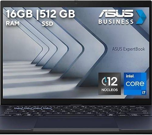 Laptop ASUS Expertbook B1402 – 14 Pulgadas, FHD, Intel Core I7-1355U, Windowsl 11 Pro, Wi-Fi 6E + Bluetooth 5.3, 16GB RAM, 512GB SSD, Teclado Español