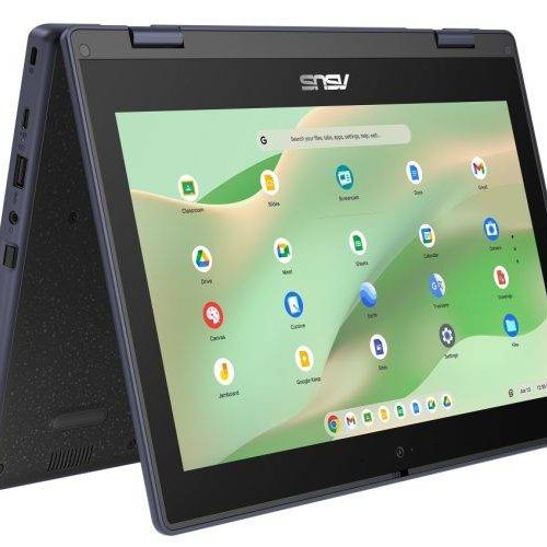 Laptop ASUS Cromebook CR1104 – 11.6 Pulgadas, Intel N150, Wi-Fi 6E + Bluetooth 5.3, 8GB RAM, 64GB SSD, Teclado Español