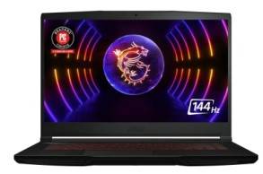 LAPTOP GAMER MSI GF Series GF6312UC-851US – I5 12th Gen, Display 15.6 FHD (1920×1080) 144Hz, Ram 16GB DDR4, DD 1 TB PCIe SSD, Puertos: 100/1000M (RJ-45), 1