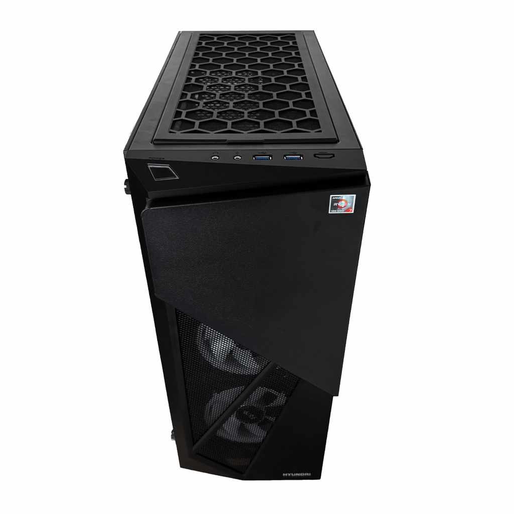 COMPUTADORA DE ESCRITORIO GAMER GAMER HY GAMING PCR7600XG, AMD RYZEN 7 5700X, AMD RADEON RX 9060 XT, 16GB, 1TB SSD, WINDOWS 11 PRUEBA, PCR7600XG