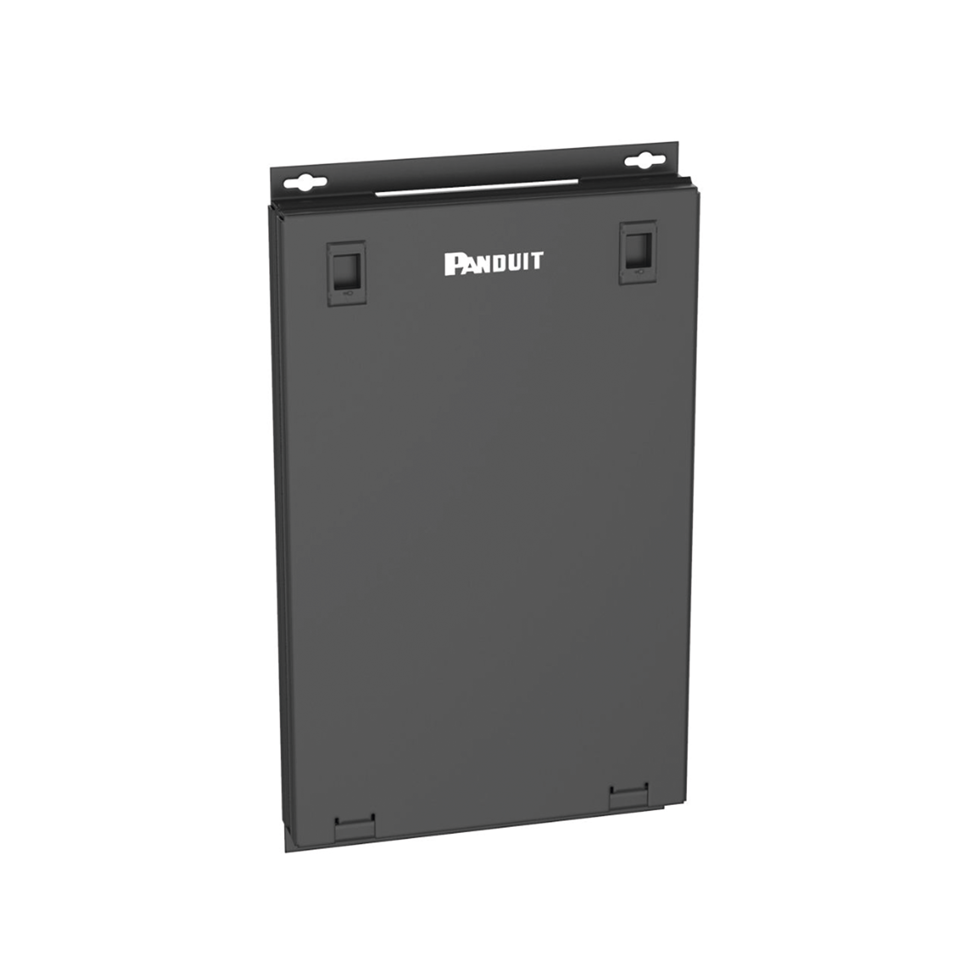 PANDUIT CPB24BL Punto de Consolidación Para 24 Puertos, Con Espacio para 1 UR , Instalación en Piso, Pared o Techo, Fabricado en Acero, Color Negro