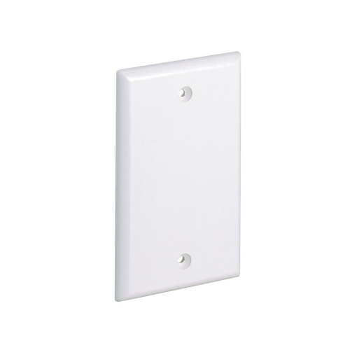 PANDUIT CPNIW Placa de Pared Ciega Universal, Material ABS, Color Blanco Mate