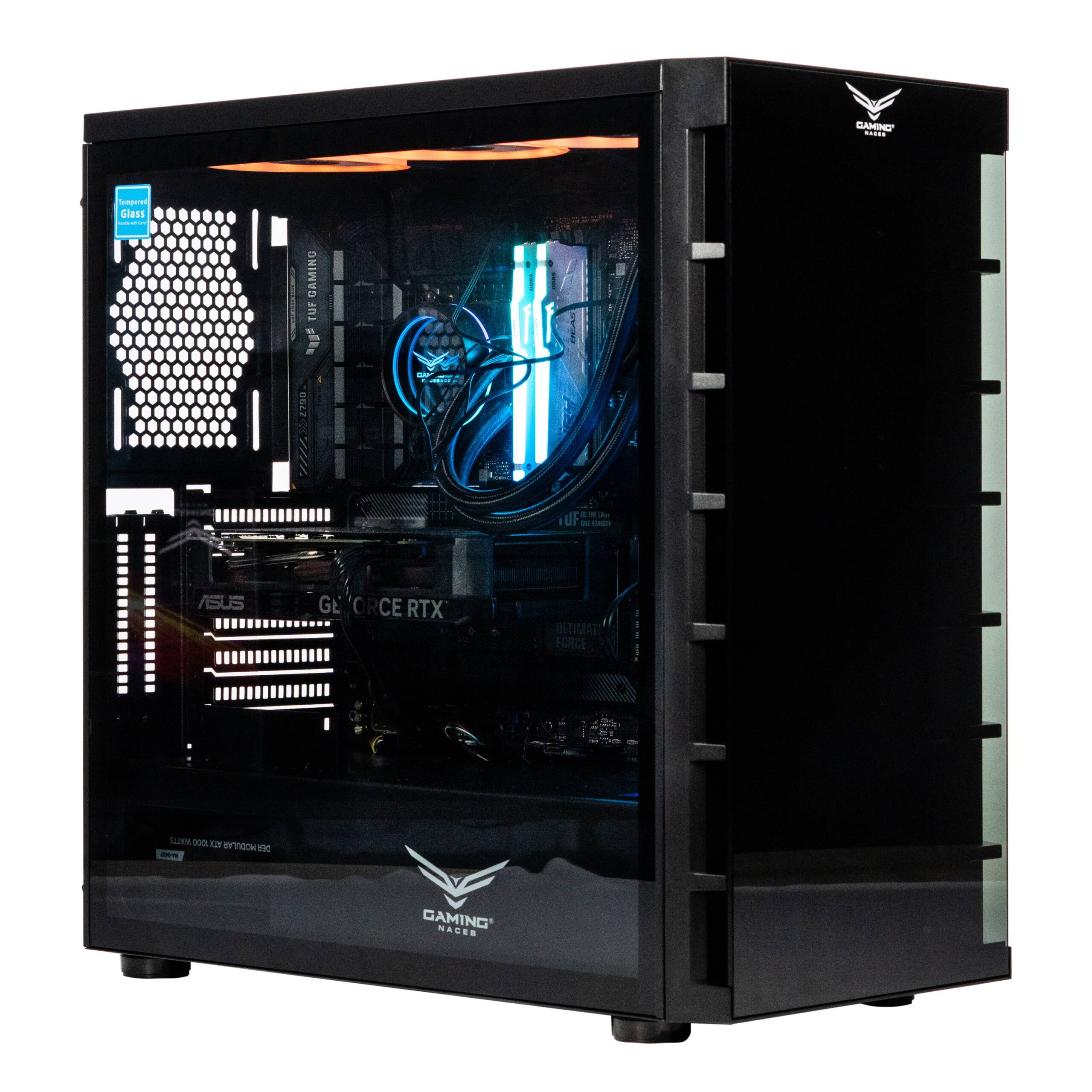 Computadora Gamer NACEB Intel I7-14700F – RTX 4060, 32GB DDR5, SSD 2TB 480GB, Win Prueba