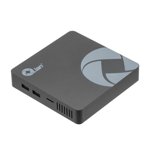 QIAN MINI PC CELERON N3350 – 4GB, 64GB LAN WIFI BT, 4 USB, 1 JACK 3.5MM, HDMI VGA, INCLUYE KIT DE TECL Y MOUSE, SIN SO, 1 AÑO GARANT, MOD QII-07C46-MK