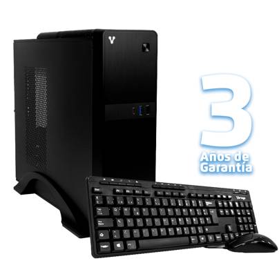 COMPUTADORA VORAGO SLIMBAY 5 CORE I3 12100 8GB 512GB SSD NODVD WIN TRIAL Incluye Teclado Y Mouse / 3 Años De Garantía –