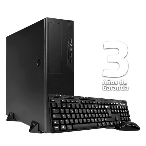 COMPUTADORA VORAGO SLIMBAY T CORE I7 12700 16GB 512GB M.2 NODVD WIN TRIAL – 3 Años De Garantía // Incluye Kit De Teclado Y Mouse –