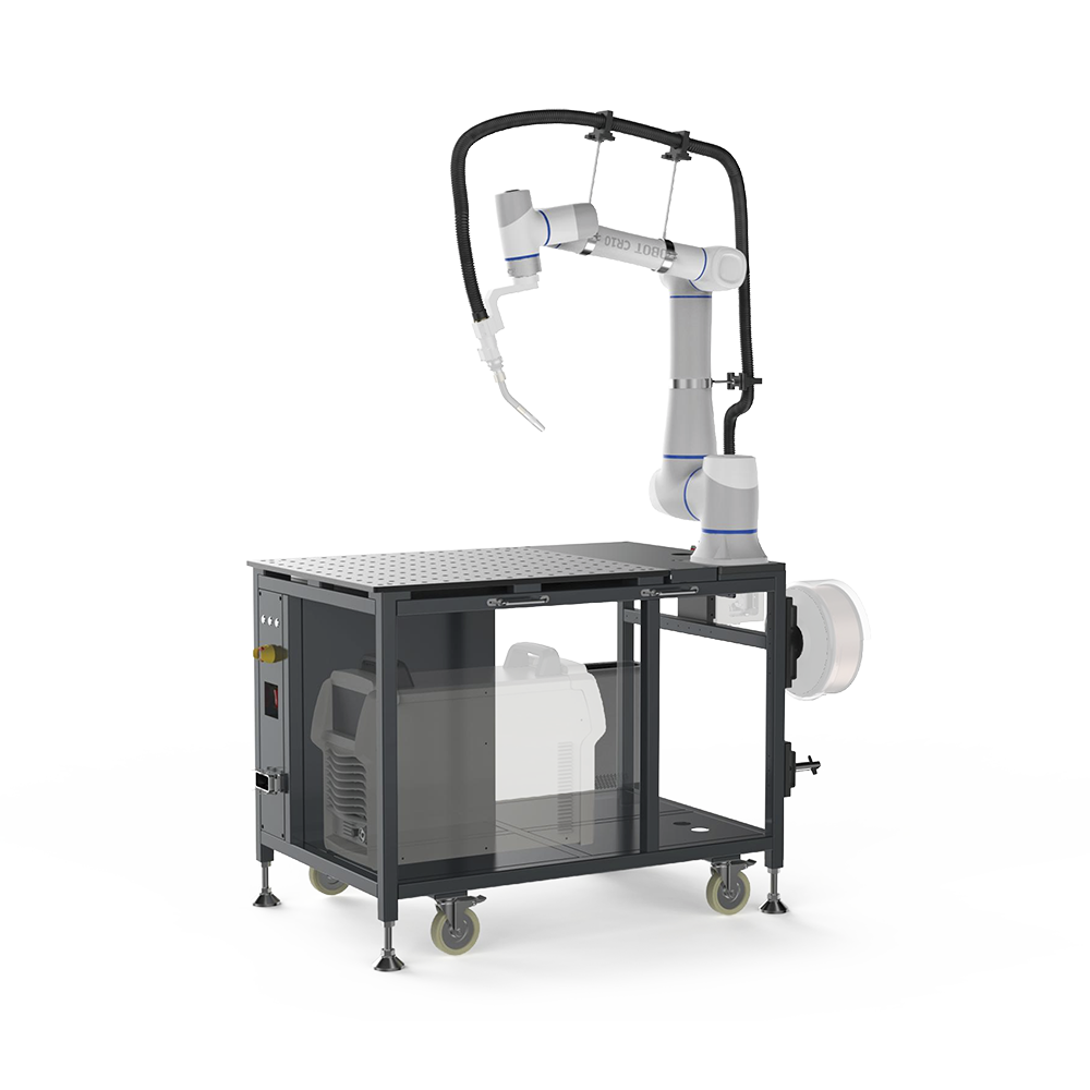 ESTACIÓN AUTOMATIZADA CR-10AW CON BRAZO ROBÓTICO COLABORATIVO PARA SOLDADURA INDUSTRIAL DE ALTA PRECISIÓN EN PROCESOS AVANZADOS