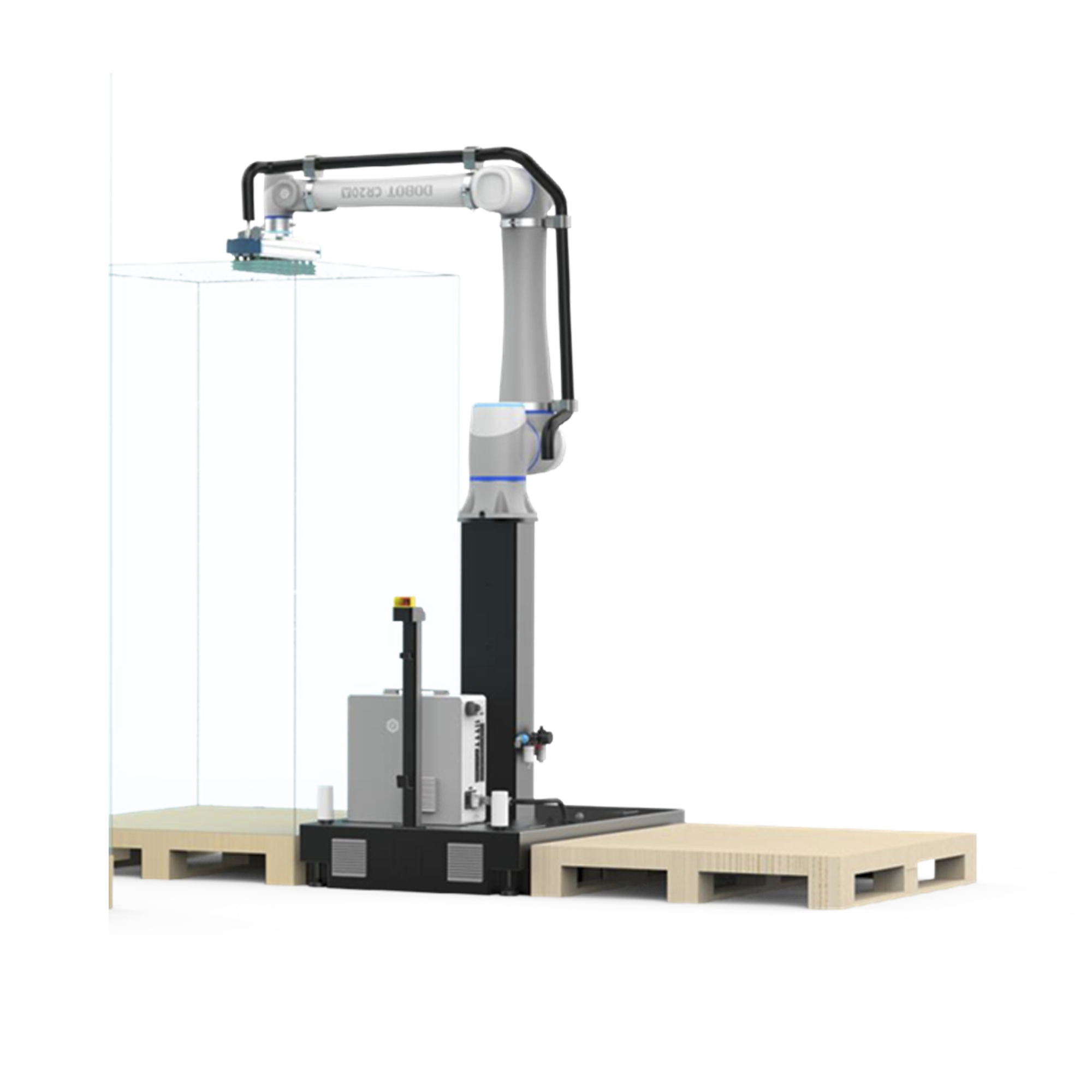 SOLUCIÓN DE PALETIZADO DOBOT CR 20AV1 OPTIMIZA PROCESOS LOGÍSTICOS REDUCE TIEMPOS Y COSTOS SOPORTA 20 KG POR PIEZA CON PROTECCIÓN IP54 DISEÑADA PARA AUTOMATIZACIÓN DE PALETIZADO EN LÍNEAS DE PRODUCCIÓN ALTA EFICIENCIA Y SEGURIDAD INTEGRACIÓN FÁCIL CON SISTEMAS INDUSTRIALES PROGRAMACIÓN INTUITIVA Y FUNCIONAMIENTO COLABORATIVO PARA MEJORAR LA PRODUCTIVIDAD