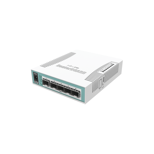 MIKROTIK CRS106-1C-5S Cloud Core Switch de 6 Puertos SFP, 1 Puerto Combo TP/SFP