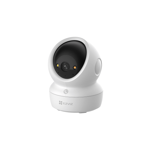 EZVIZ CS-H6C-G1/8MP Cámara PT Wi-Fi, 4K (8 Megapíxeles), Visión Nocturna Inteligente en Color, Detección Humana, Detección de Mascota, Llamada a la App con un toque, Almacenamiento en MicroSD y Nube