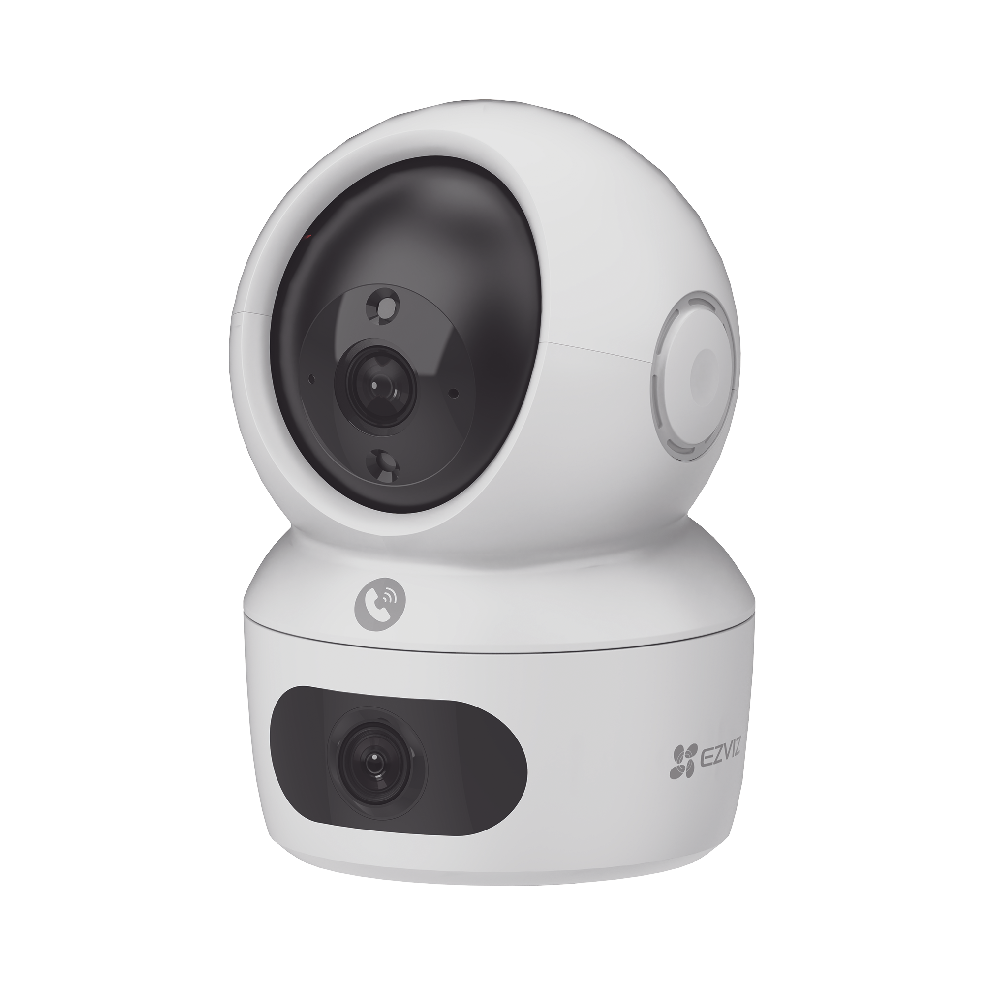 EZVIZ CS-H7C Cámara PT, Doble Lente (4 MP + 4MP), 4 Megapíxel, Wi-Fi, IA Detección Humana, Visión Nocturna a Color, Audio Bidireccional, Doble Banda 2.4, 5GHz, WiFi 6, Uso en Interior, Vision Nocturna Inteligente (Color 27/4)