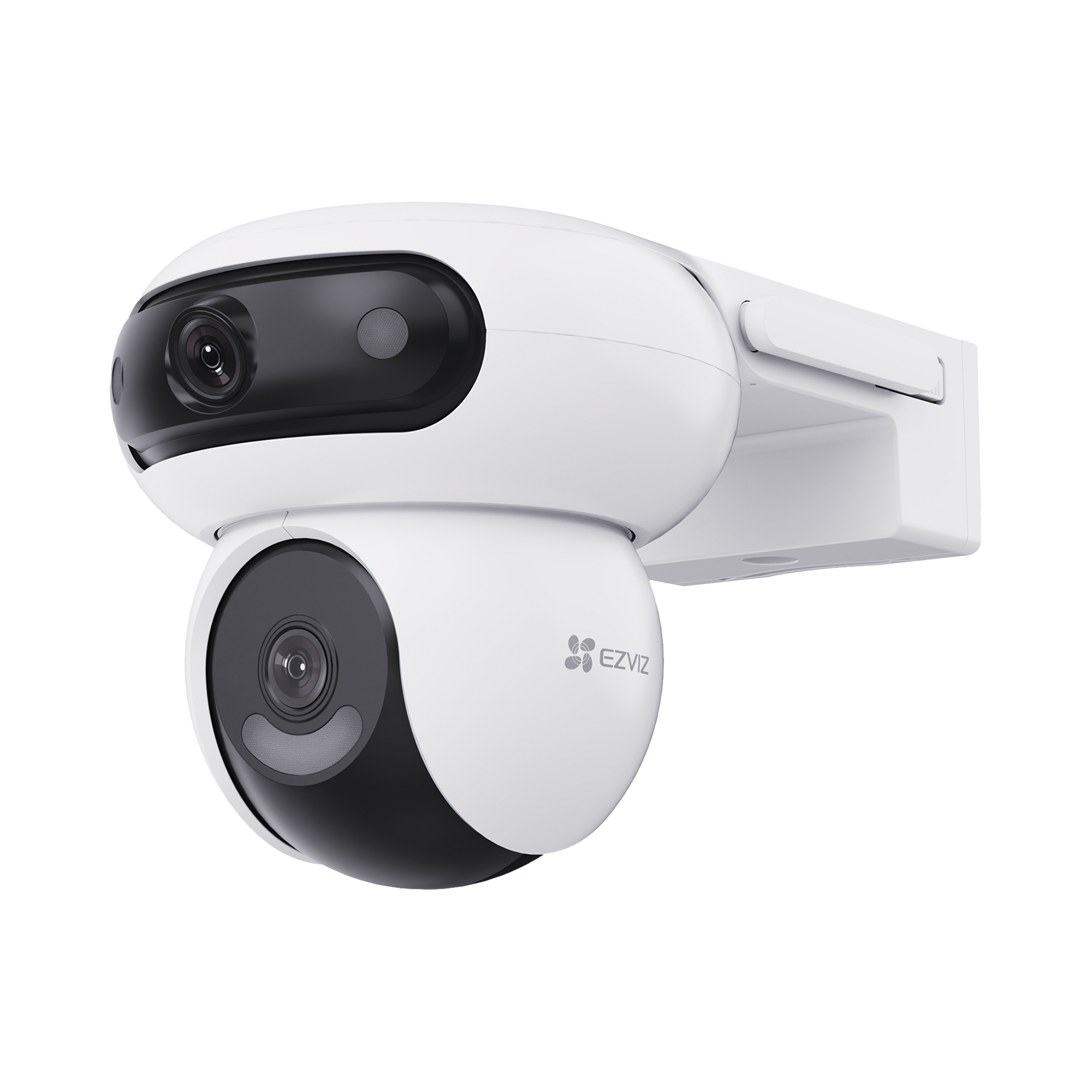 EZVIZ CS-H90 Cámara Doble Lente PT, Rotación en Ambos Lentes, Wi-Fi, 4MP+ y 4MP (Resolución 8 Megapixel ), Auto Seguimiento Inteligente, Visión Color Nocturna