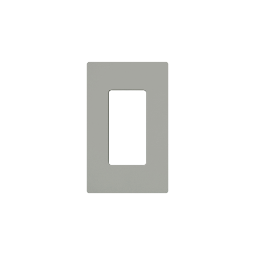 LUTRON ELECTRONICS CW1GR Placa de pared 1 espacio, para atenuador (dimmer), switch ó control remoto PICO inalámbrico.