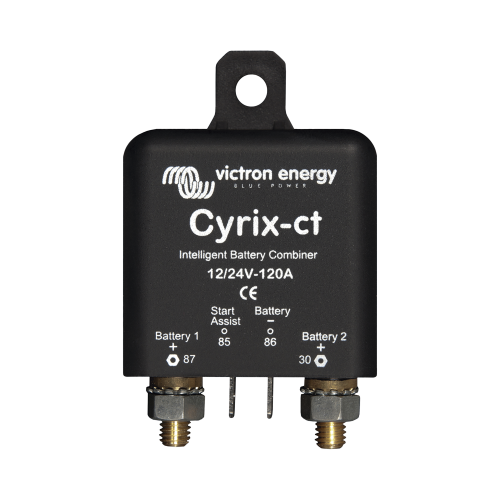 VICTRON ENERGY CYRIXCT120 Cyrix-CT 12/24 V 120 A, Combinador Inteligente de Baterías en Vehículos y Embarcaciones