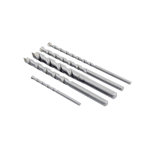 MAKITA D-36033 Juego de 5 Pzas. de Broca para Concreto, Zanco Recto (3/16″, 1/4″, 5/16″, 3/8″ y 1/2″).