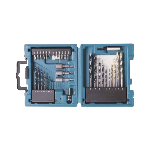 MAKITA D-36980 Juego de accesorios multipropósito 34 piezas brocas y puntas para atornillar