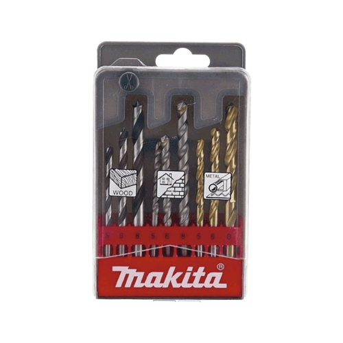 MAKITA D71984 Juego con 9 piezas de brocas